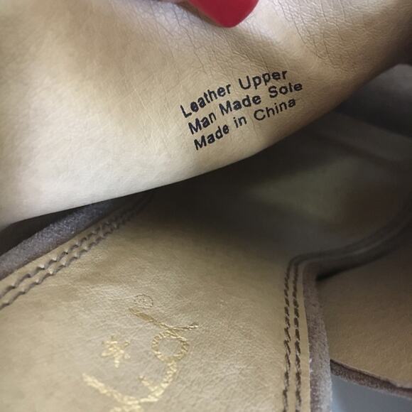 NIB Splendid Kaylee tan suede block heels - Picture 4 of 6